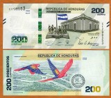 !!! HONDURAS - 200 LEMPIRAS 2019 (2021) , COMM. - P NEW - UNC