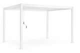 Cumpara ieftin Pavilion gradina aluminiu alb Ocean 400x300x250 cm