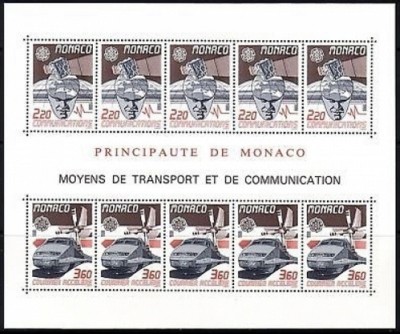 A44 - Monaco 1988 - Europa-cept neuzat,perfecta stare foto