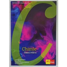 CHIMIE , CLASA A VIII - A de LUMINITA IRINEL DOICIN ... MARIA DRAGOMIR , 2022
