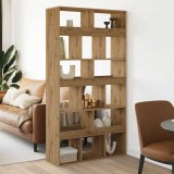 VidaXL Bibliotecă, stejar artizanal, 100x33x187,5 cm, lemn prelucrat