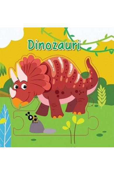 Dinozauri - Puzzle, - Editura Flamingo
