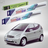 Cumpara ieftin Ștergătoare Mercedes-Benz Clasa A W168 1997-2004 | Set Față și Spate Hibrid &ndash; TeamCar&reg;