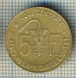 12146 MONEDA -STATELE AFRICII DE VEST-5 FRANCS -ANUL 1985 -STAREA CARE SE VEDE