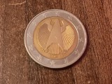 C50 - Moneda foarte veche - 2 euro - Germania - 2002D