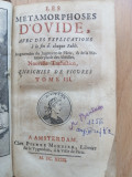 OVIDE:&lrm; Les m&eacute;tamorphose d&rsquo;Ovide, Amsterdam, 1693, volumul 3