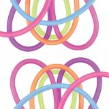 Baloane Latex Modelaj Neon Assortment, 2&quot; x 60&quot;, Qualatex 260 73308, set 100 buc