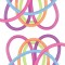 Baloane Latex Modelaj Neon Assortment, 2&quot; x 60&quot;, Qualatex 260 73308, set 100 buc