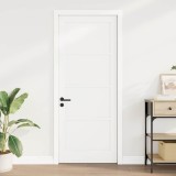 VidaXL Ușa Interioară &quot;ORKDAL&quot; Albă 83x211x4 cm din Lemn Masiv de Pin