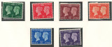 Marea Britanie 1940 Mi 215/20 MNH - 100 de ani de timbre, Nestampilat