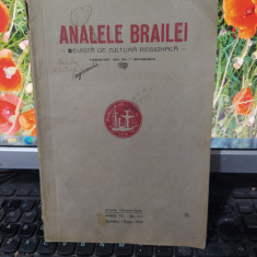 Analele Brăilei, revistă de cultură regională anul IV nr. 2-3 apr.-sep. 1932 202