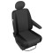 Husa scaun auto sofer Ares Trafic pentru Citroen Jumpy, Fiat Scudo, Ford Transit, Mercedes Vito, Opel Vivaro, Vw T6, cu decupaj cotiera pe partea sta