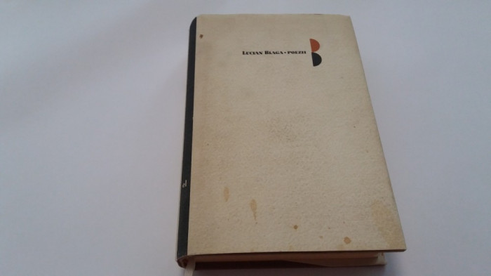 Lucian Blaga - POEZII { editie bibliofila, 1967 },RF14/0