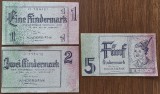 Cumpara ieftin Lot 1-2-5 kindermark 1924-1945, Germania
