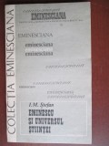 Colectia eminesciana 47- Eminescu si universul stiintei