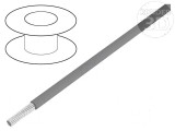Cablu HookUp Wire litat Cu PVC gri 30,5m