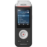 Reportofon Philips DVT2110, 8GB, Negru/Crom