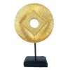 Statueta Decorativa Rasina Aurie Abstract 28cm, Aspect Vintage, Cadou Deosebit