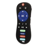 Cumpara ieftin Jucarie pentru dentitie, in forma de telecomanda, din silicon moale, compacta, dimensiuni 10x5cm, negru