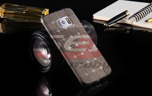 Toc Jelly Case Squares Apple iPhone 4G / 4S NEGRU