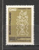 Finlanda.1967 300 ani industria hartiei DF.19, Nestampilat