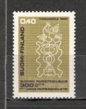 Finlanda.1967 300 ani industria hartiei KF.84, Nestampilat