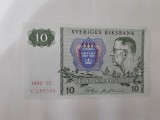Suedia 10 Kronor 1990 Noua