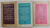 LITERATURA ROMANA INTRE CELE DOUA RAZBOAIE MONDIALE - OV. S. CROHMALNICEANU 3 VOLUME 1967 , PREZINTA SUBLINIERI SI URME DE UZURA