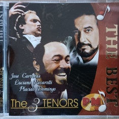 CD cu muzică ,The 3 Tenors L. Pavarotti , J. Carreras și P. Domingo , Operă