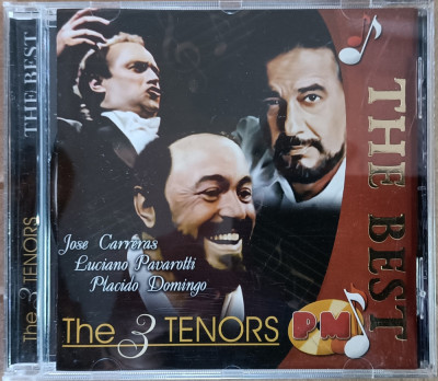 CD cu muzică ,The 3 Tenors L. Pavarotti , J. Carreras și P. Domingo , Operă foto