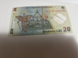 Set 4 bancnote de 20 lei &ndash; ediție modernă, stare excelentă ✅