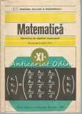 Matematica. Manual Pentru Clasa a XI-a - Constantin Udriste, Valeria Tomuleanu
