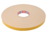 Bandă de Fixare Dublă Acril Albă 19mm x 50m