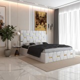 Pat Tapitat Bia Alb Catifea Premium Transport oriunde &icirc;n Rom&acirc;nia