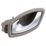 Maner interior usa fata, spate Renault Clio 4 2012-, Megane 3 2008-, Scenic 3 2008-, Stanga-, Argintiu, Culoare : Bej, 826730001R
