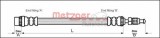 Conducta / cablu frana FIAT SCUDO combinato (220P) (1996 - 2006) METZGER 4114712
