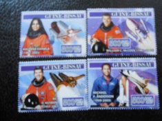 Guineea Bissau=Naveta Spatila ,echipaj-serie completa,nestampilate MNH foto