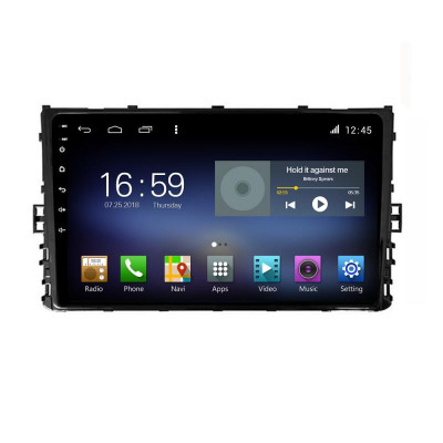 Navigatie dedicata VW 2DIN 2018- F-933 Octa Core cu Android Radio Bluetooth Internet GPS WIFI DSP 8+128GB 4G CarStore Technology foto