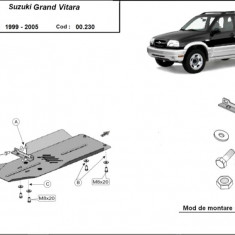 Scut metalic cutie de viteze Suzuki Grand Vitara 1998-2005