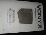 Sistem audio profesional 2.1 cu amplificator inclus de putere 600w + sateliti 2x250 w cabluri si acesorii + trepied garantie valabila