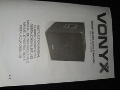 Sistem audio profesional 2.1 cu amplificator inclus de putere 600w + sateliti 2x250 w cabluri si acesorii + trepied garantie valabila