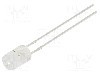 Dioda LED, 5mm, verde, 750...1120mcd, 12...20mA, 5V, OPTOSUPPLY - OSG5DA5GA1B-5V
