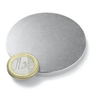 Magnet neodim disc &amp;Oslash;60&amp;amp;#215;5 mm, putere 22 kg, N42 foto