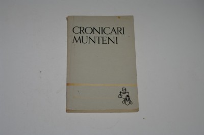Cronicari munteni - Al. Piru foto