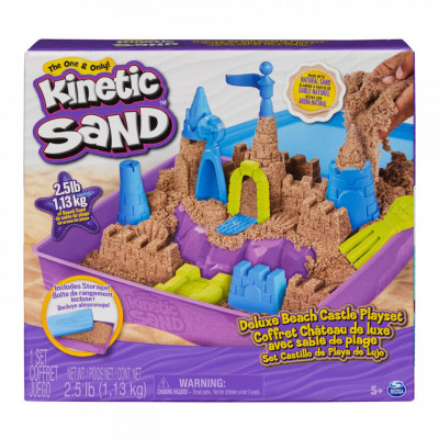 Kinetic sand set regatul nisipului de plaja foto