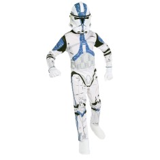 Costum Star Wars Clone Trooper pentru copii 110-116 cm 4-6 ani foto