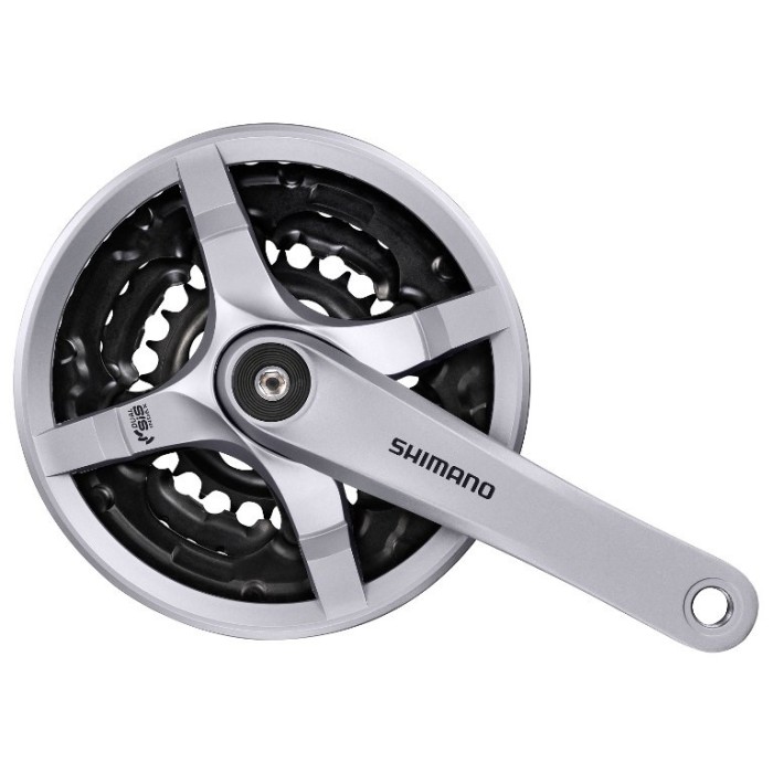 Angrenaj Pedalier Shimano Tourney Fc-Ty501, 48X38X28T, Brat 170Mm, Pt. 6/7/8 Vit... Cod:EFCTY501C888CSB