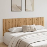 Tăblie pat de perete lemn artizanal 240x1,5x80 cm lemn compozit