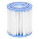 Filtru curatare pentru pompa piscina,model 601 602G,O9 x 10 cm, alb albastru
