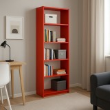 Cumpara ieftin Biblioteca Adore Modern, 5 rafturi, 64x182x26 cm